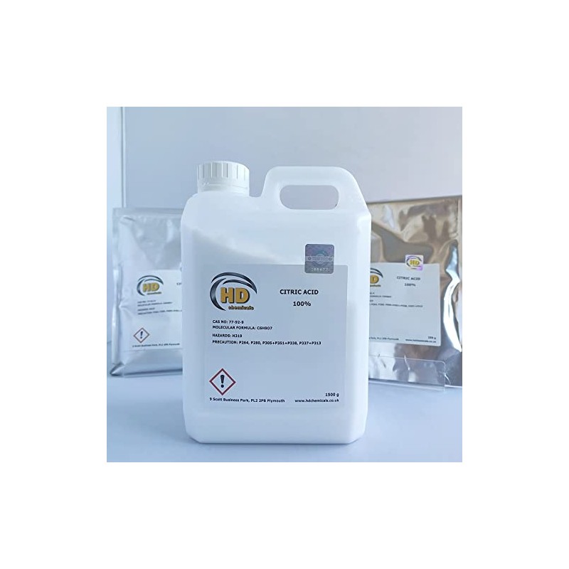 CITRIC ACID 150g - 5kg Food Grade Anhydrous Descaler Bath
