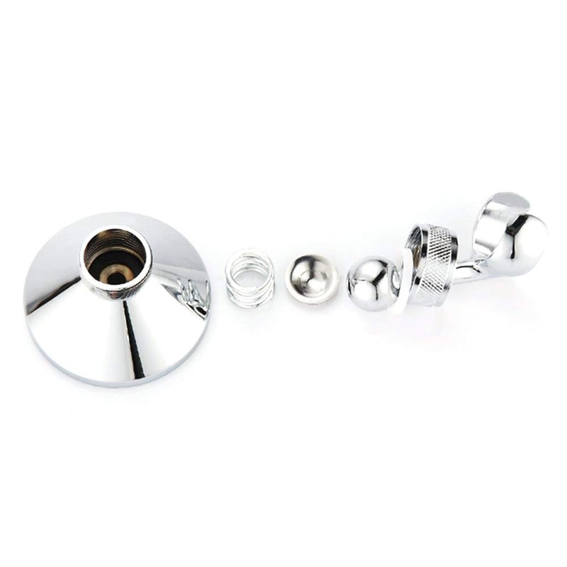 Handheld Shower Head Holder Omni Directional Copper 360 Degree Adjustable