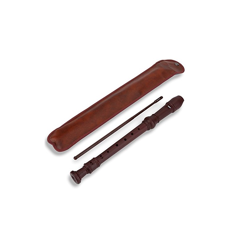 VGEBY Grabador Musical, Flauta Soprano de 8 Hoyos con Barra