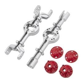 ShareGoo Metal Front & Rear Axle Housing Bridge Case for WPL B14 B14K B16 B16K B24 B24K B36 B36K C14 C14K C24 C24K 1/16 RC Car