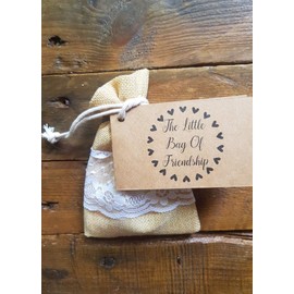 The Little Bag of Friendship - Perfect, Unusual Gift to say Thank You or Happy Birthday to an Amazing Friend