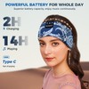 ink-topoint Sleep Headphones Soft Bluetooth 5.4 Headband Headphones for Sleeping