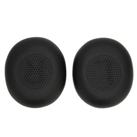 Kelepu Replacement Earpads for Jabras Elite 45h On-Ear Wireless Headset for Jabra Evolve2 65 (65MS 65UC USB), Professional Headset Protein Leather Ear Pad Cushions Replacement 1 Pair (Black)