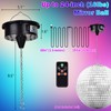 Rotating Disco Ball Motor,Light Up Disco Ball Spinner,6-12RPM Adjustable Spend