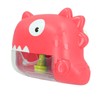 Electronic Bubble Maker Toy Cartoon Dinosaur Shaped 3 Gears IP6