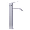 ALFI brand AB1158 Tall Square Body Curved Spout Single Lever