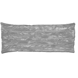 Tranquil Elegance Handmade Soothing Wrap Heating Pad - Flax Seed Fill - Lavender Scented - Silver - TSWL-SV