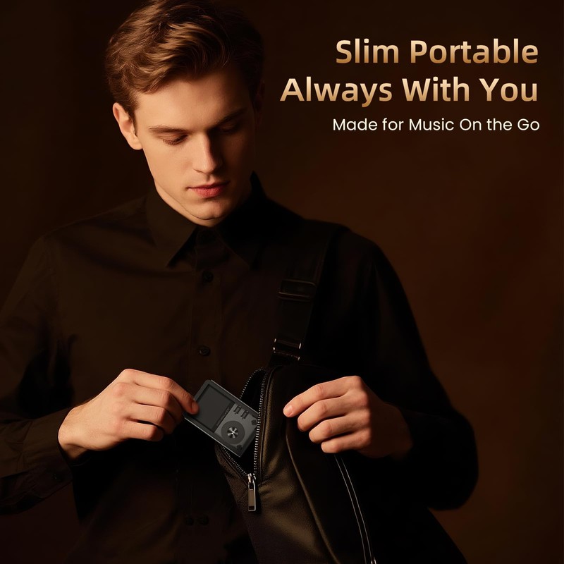 Protective PU Leather Case for H2 Portable HiFi Music Player,