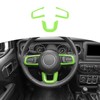 RT-TCZ for Wrangler JL Steering Wheel Trim Decal Panel Green