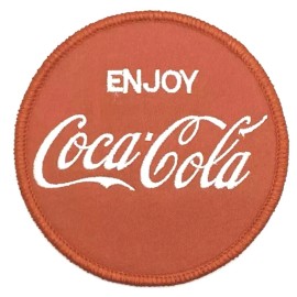 Retro Coca-Cola Patch Retro Vintage Style Sew Iron On Cap Hat Jacket Soda Pop Coke