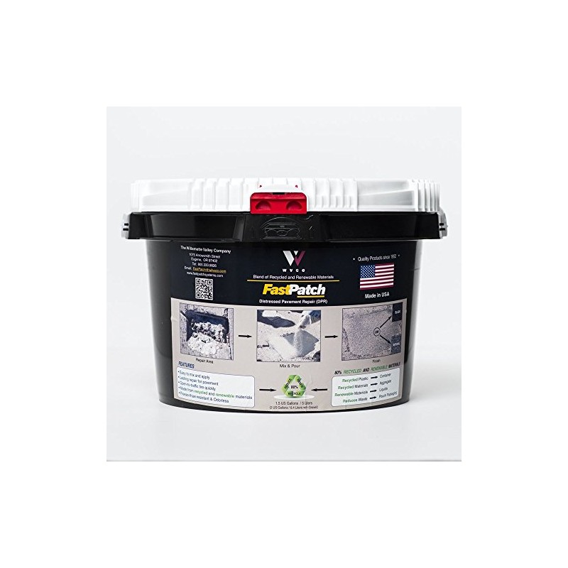FASTPATCH DPR Rapid Concrete Repair 3-Gal Kit - Polymeric Concrete