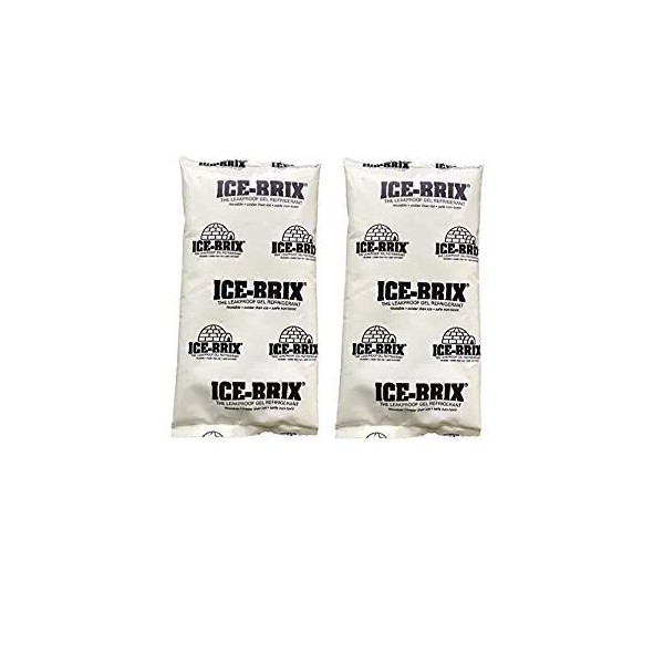 Ice-Brix Cold Pack, 3 oz Capacity, 5" L x 2-3/4"