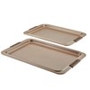 Anolon Advanced Nonstick Bakeware Cookie Pan Set/Baking Sheets with Silicone