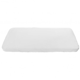 Fitted sheet white 70x140 cm, organic cotton