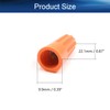 Heyiarbeit 200 Pcs Orange Electrical Wire Connectors Screw Terminals, with