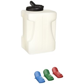 Carlisle 640000 Plastic Container/Jug with Lid, 1 Gallon