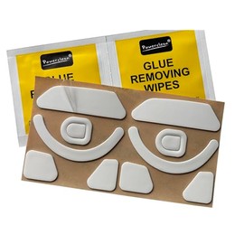 Mars Fox Mice Skates Mouse Feet for Razer Basilisk V3 Pro Customizable Wireless Ergonomic Gaming Mouse (2 Sets)- Thickness 1.1mm (White)