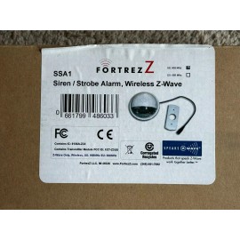 Fortrezz Fortrez Z SSA1 Siren/Strobe Wireless