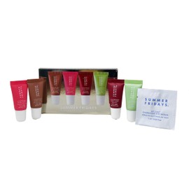 Summer Fridays The Lip Butter Balm Minis - Vanilla Beige, Pink Guava, Cherry and Sweet Mint (.16 Oz each)