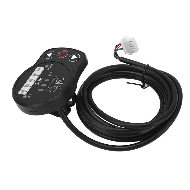 36V 48V Electric Bike LED Meter Speed Battery Power Headlight