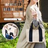 Lizdays Women's Tote Bag, Solid, Small, Dividers, Freestanding, Many Pockets
