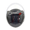 MMG 28 Motorcycle Scooter Pilot Open Face Flip Up Shield