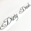 Dirty Diesel Hologram Car Sticker, Tuning Sticker, Rainbow Sticker, Oilslick