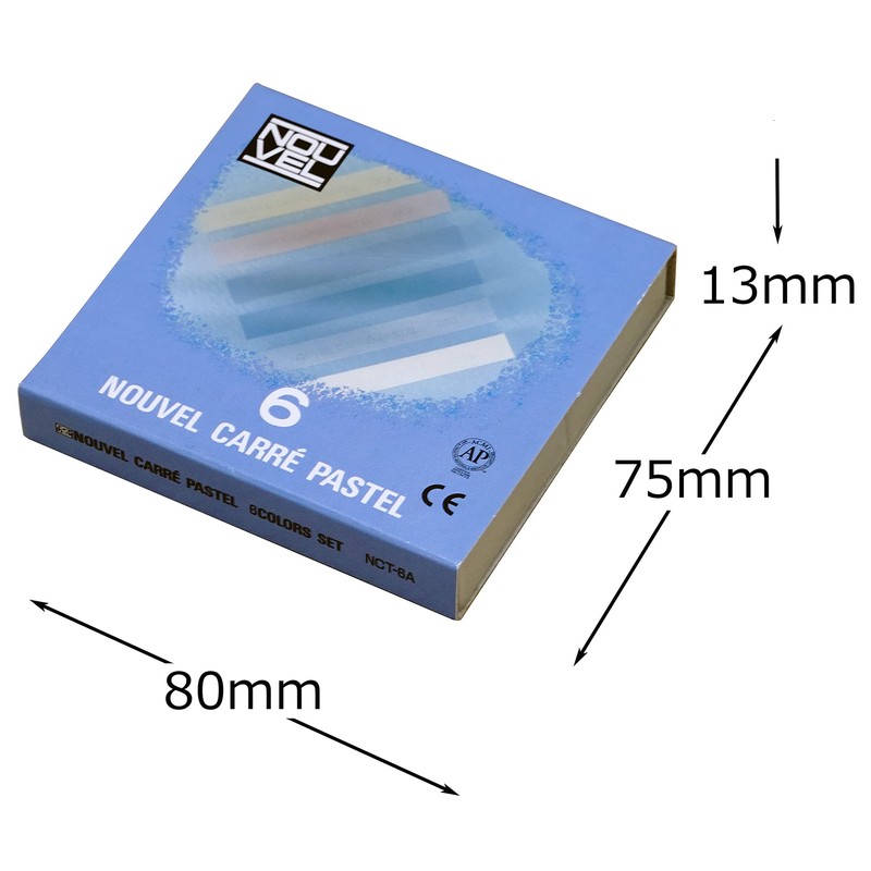 ターレンス カレ-パステル6色Aセツト NCT-6A