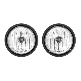 P SEPEY Fog lights for Freightliner Columbia, Replacement Fog Lights Lamps Assembly with Clear Lens for 2000-2015 Freightliner Columbia Trucks, a Pair(Left and Right)