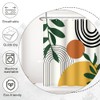 Stall Shower Curtain, Mid Century Boho Sun Small Shower Curtain