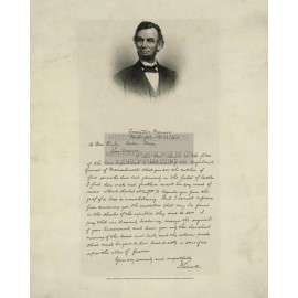 ABRAHAM LINCOLN BIXBY CIVIL WAR LETTER 5 DEAD SOLDIERS 8X10 FRAMED PHOTO