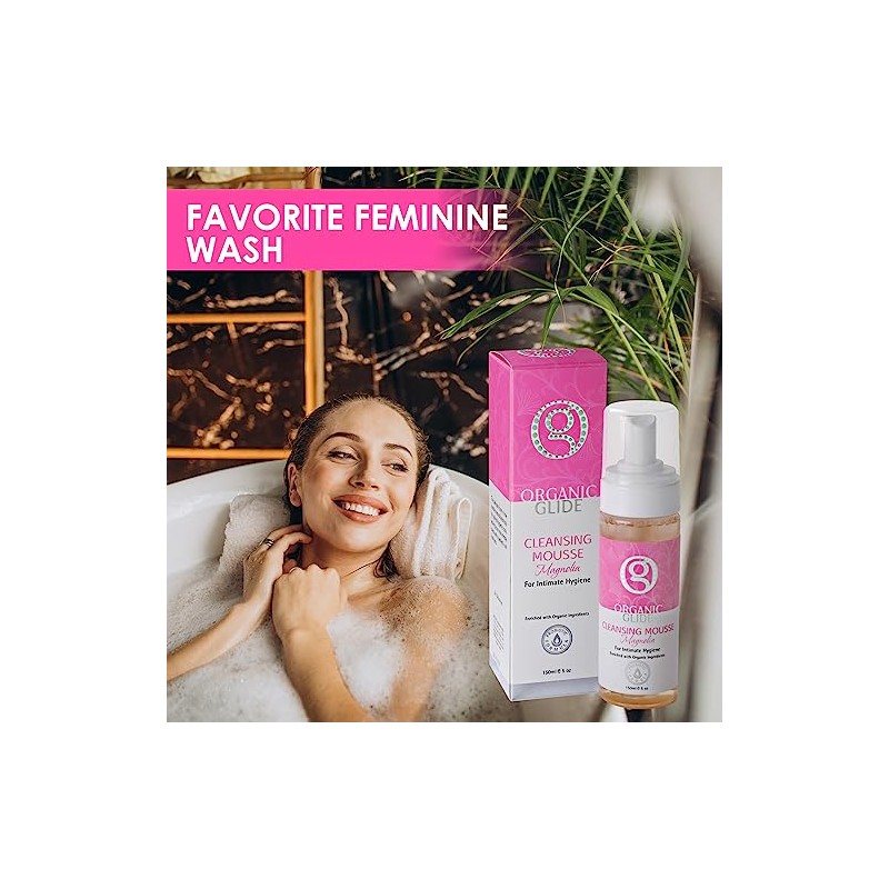 Organic Glide Probiotic Natural Feminine Intimate Body Wash PH Balanced,