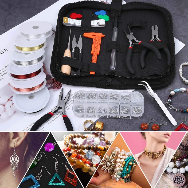 Thrilez Wire Wrapping For Jewelry Making, Repair and Beading Supplies