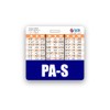 PA-S Badge Buddy Horizontal w/Height & Weight Conversion Charts (Standard,