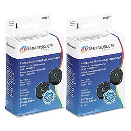 Dataproducts : R3197 Calculator Ribbon, Nylon, Black/Red -:- Sold as 2 Packs of - 1 - / - Total of 2 Each