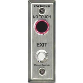 Seco-Larm Enforcer Slimline No Touch Request-to-Exit Plate, Outdoor (SD-9163-KSVQ)