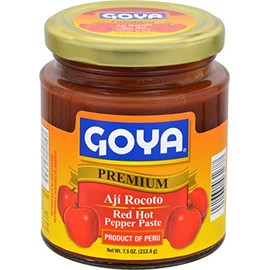 Goya Foods Aji Rocoto Red Hot Pepper Paste, 7.5 Ounce (Pack of 12)