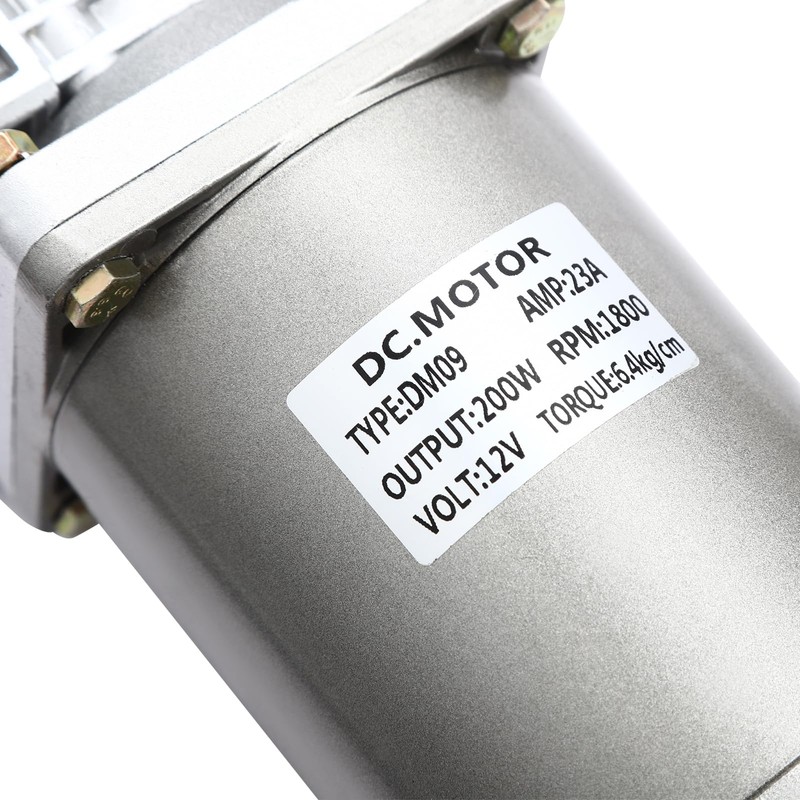 110V AC Worm Gear Motor 180W with Speed Controller for