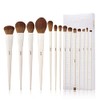 Jessup Set de 14 Brochas para Maquillaje Veganas para Rostro