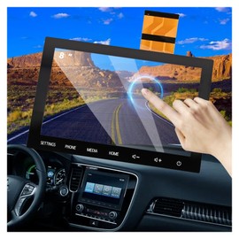 Fit Mitsubishi Outlander and Sport 8" Touch Screen - Touch Screen Glass Digitizer Radio Replacement Compatible with 2019 2020 2021 2022 Replaced OEM