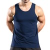 Men's Stringer Tank Tops Cotton Vest Sleeveless Gym Workout Bodybuilding