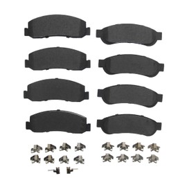 Fits Ford F-250 F250 Super Duty Premium Front and Rear Brake Pads Race-Driven 2008-2012 OEM BC3Z-2001-E AC3Z-2200-B