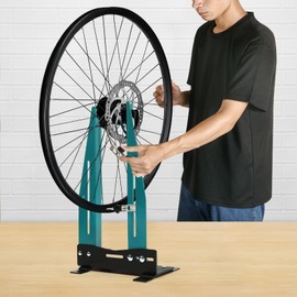 YIYIBYUS Wheel Truing Stand, Professional Bicycle Bike Wheel Truing Stand Bike Wheel Alignment Repair Stand Tool For 16-27.5 Inches Mountain Bike Wheelsets, 700c Quick-Release Wheelsets