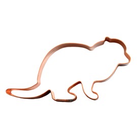 Dwarf Mongoose ~ Zoo Mammals ~ Copper Animal Cookie Cutter