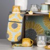 English Tableware Company Artisan Flower Double Oven Gloves