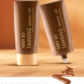 Aeriezo Tanning Makeup 태닝크림 태닝 메이크업 70g 구리빛 태닝피부연출 보디빌더 [5호 브라운 스톤(바디용)] Tanning Cream Tanning Makeup 70g Copper Tone Tanned Skin Effect Bodybuilder [No. 5 Brown Stone (For Body)]