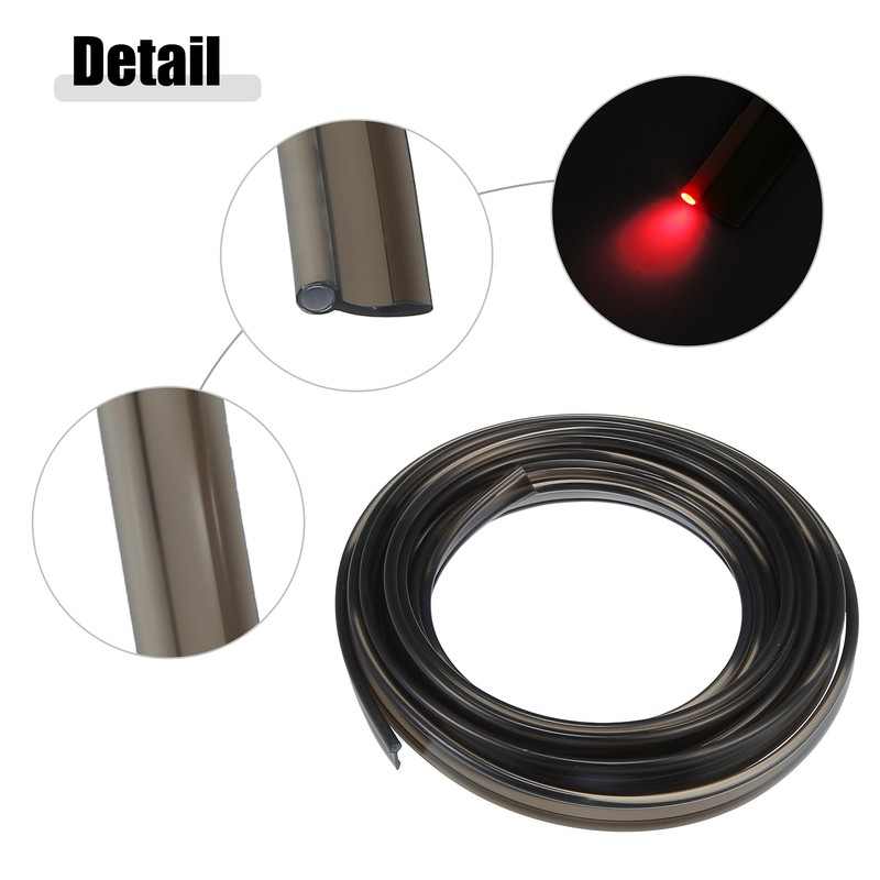 X AUTOHAUX 3mm 0.12" 3.5m 11.48ft Universal Skirt Side Glow