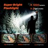 Rechargeable Flashlights High Lumens, LED Flashlight with Zoomable & 180°