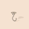 Relight Hook Up Ceiling Hook Brass Satin Nickel - Pack