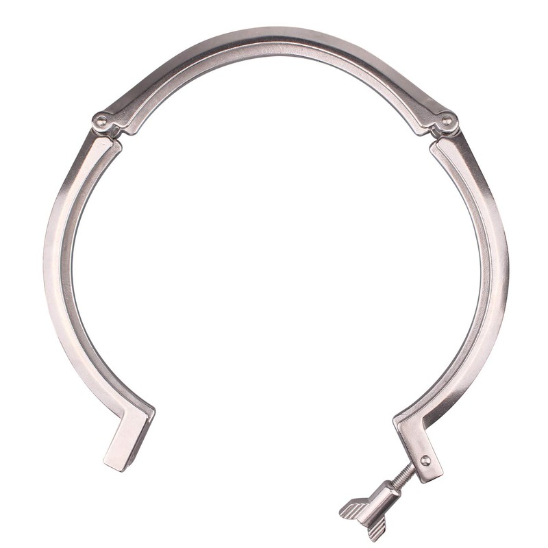 DERNORD 8 Inch Three Segment Sanitary Clamp Stainless Steel 304